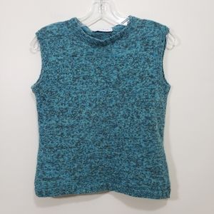 Gispa wool / angora‎ blend  sleeveless sweater